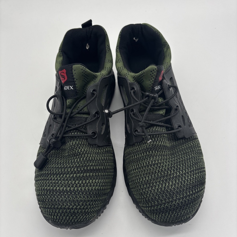 SUADEX Womens Shoes‎ Indestructible Steel Toe Breathable Green, EU Sz 39 US 8.5